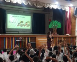Workshop on Healthy Lifestyle for Std III and IV
